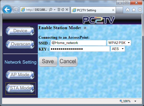 PC2TV Setup4