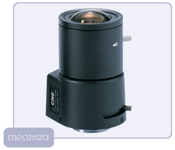 Вариообъектив с автоматической диафрагмой типа DC Video Control CNE02812A.