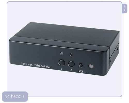 Переключатель 2х аудио и видео сигналов HDMI Video Control VC HS02-2