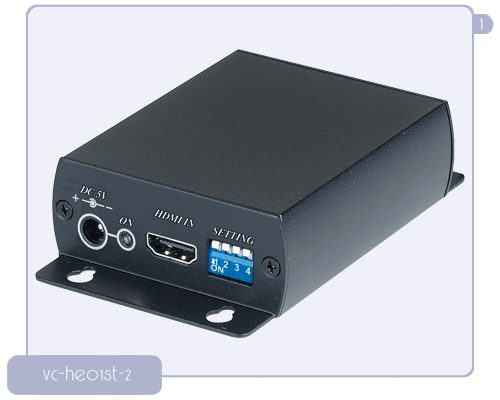 Активный передатчик HDMI видеосигнала по витой паре Video Control VC HE01ST-2