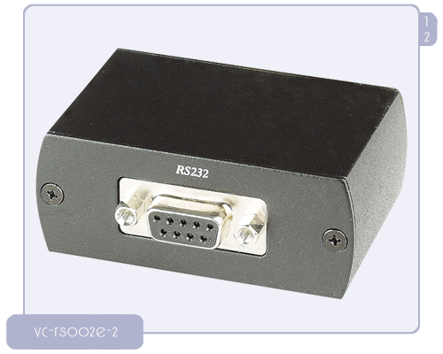 Удлинитель сигнала RS232 по витой паре на расстояния до 1200 метров Video Control VC-RS002E-2