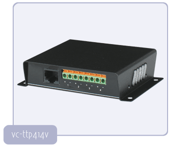 Пассивный приемник/передатчик на 4 канала по витой паре Video Control VC TTP414V